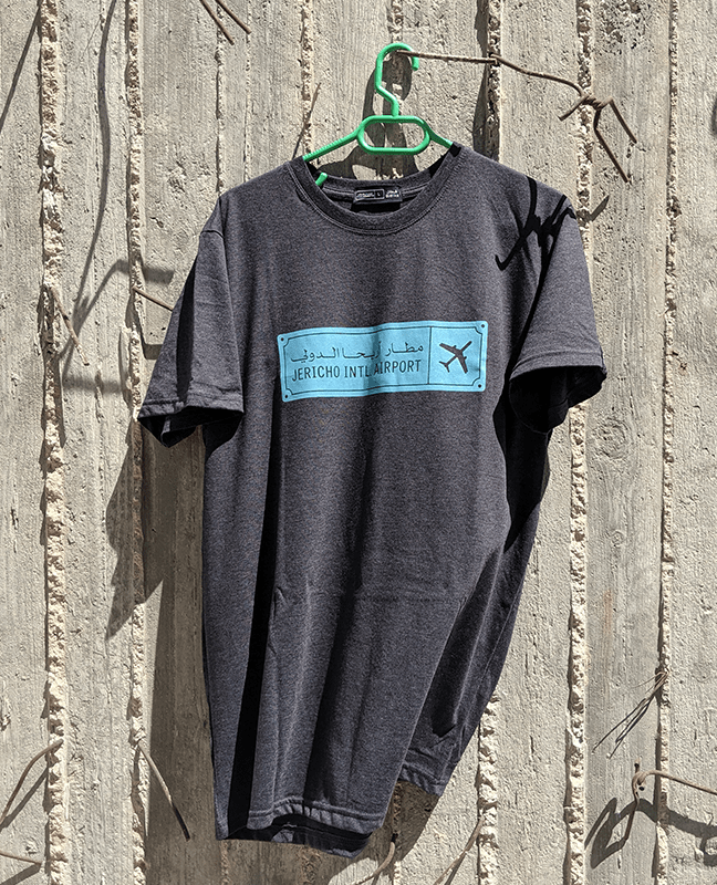 Jericho International Airport Tshirt Palestinian Design